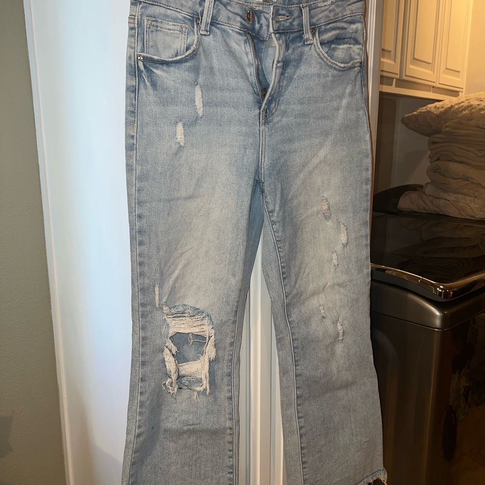 Classic Light Blue Boot Cut Jeans
